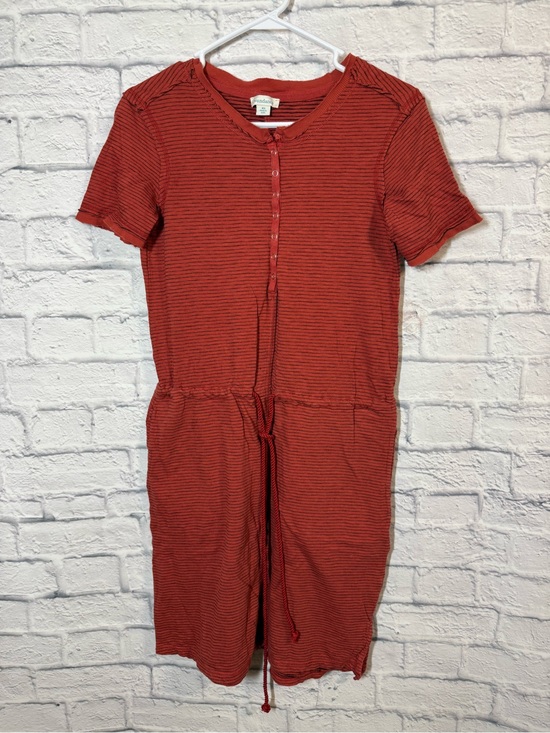Sundance Dresses & Skirts - Sundance Rust Red Striped Short Sleeve Dress, XS